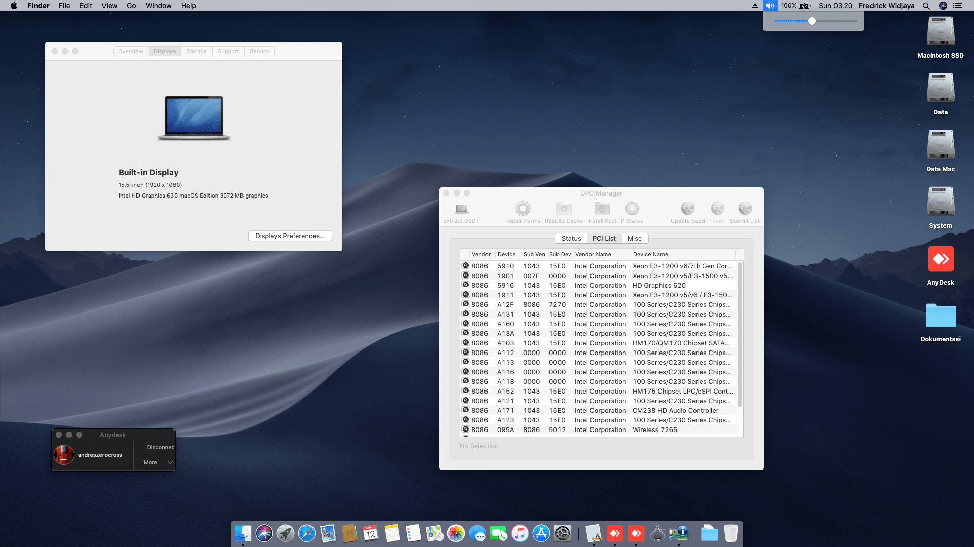 Asus ROG GL553VD FY280 [Intel HD 630 + I2C] 2